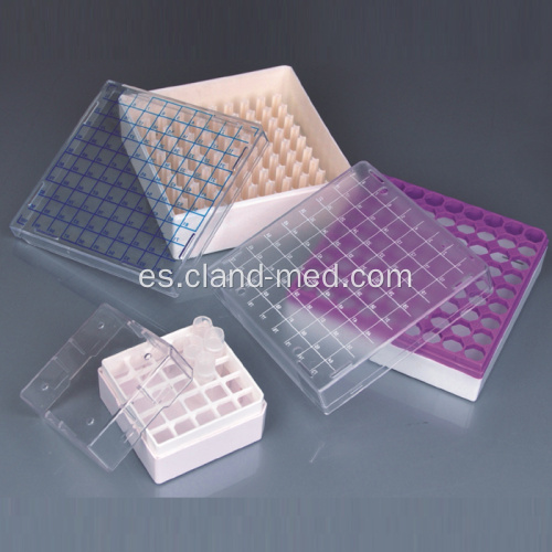 Cajas de almacenamiento criogénico para tubos de 1 ml y 2 ml